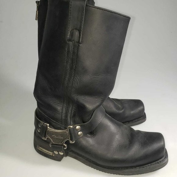 MILWAUKEE Motorcycle Riding Boots Black